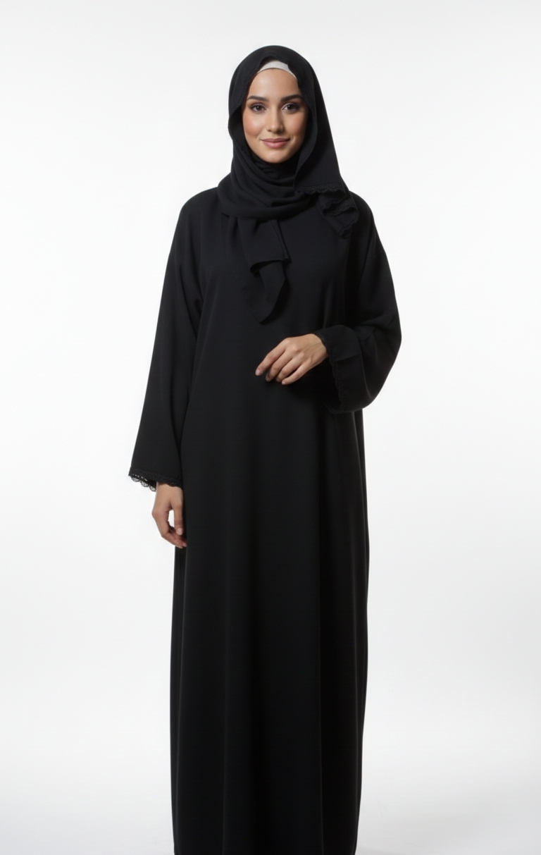 abaya omnia black